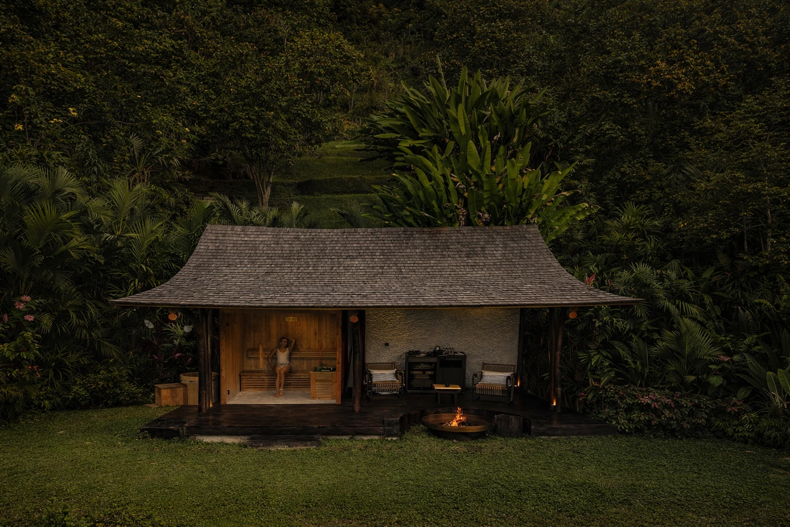 Angkasa Bamboo - Camaya Sauna