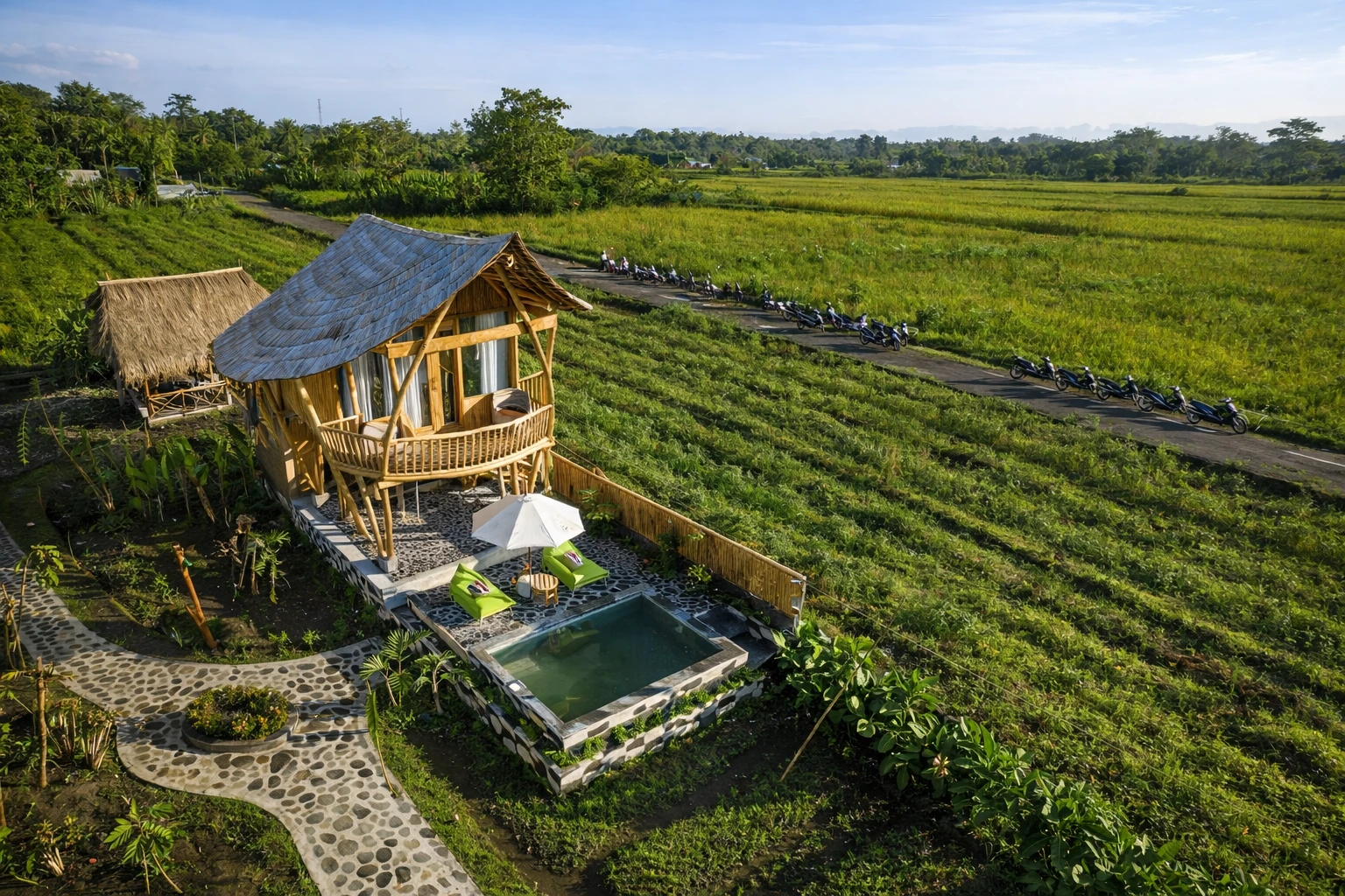 Angkasa Bamboo - Villa Sidemen